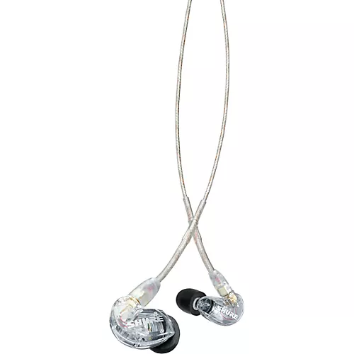Shure SE215 Dynamic MicroDriver Earphones Clear