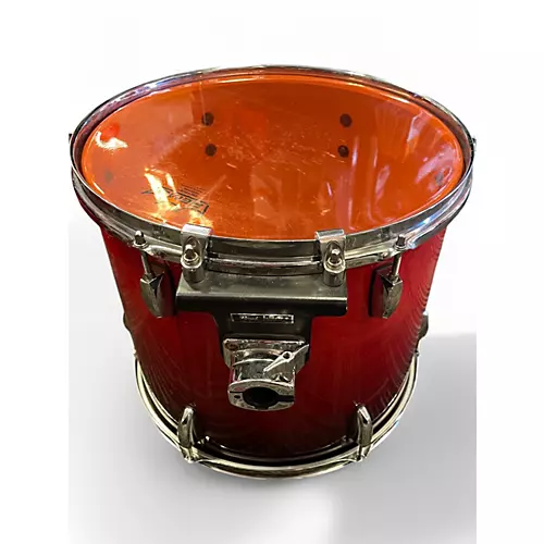 Used Pearl 6 Piece Session Studio Classic Crimson Red Burst Drum Kit Crimson Red Burst