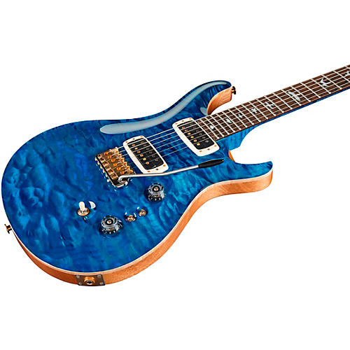 PRS Wood Library Custom 24-08 With Stained Maple Neck and Ziricote Fretboard Electric Guitar Charcoal