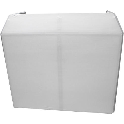 ProX XF-MESA MK2 DJ Booth Facade with Black & White Scrims