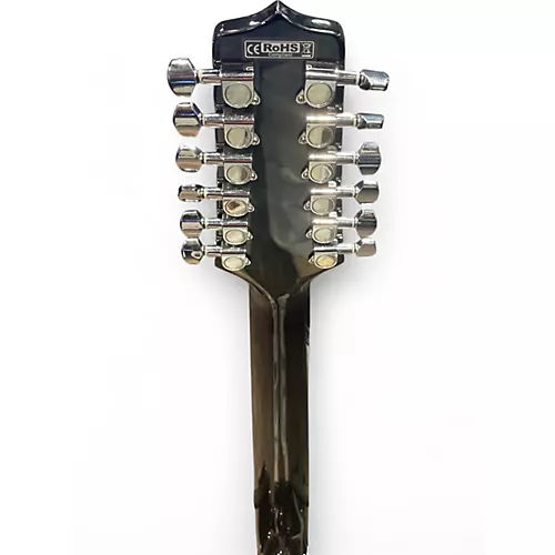 Used Takamine GD30CE-12 Black 12 String Acoustic Electric Guitar Black