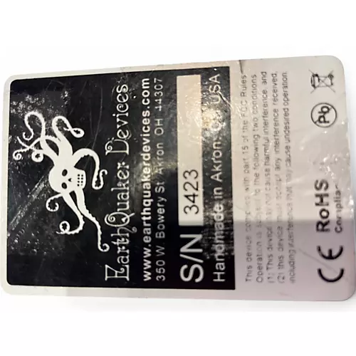 Used EarthQuaker Devices Hizumitas Effect Pedal