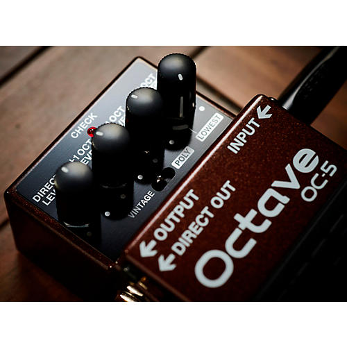 BOSS OC-5 Octave Effects Pedal Black