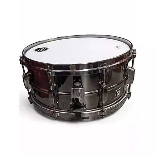 Used TAMA 14X6 Metalworks Snare BLACK NICKEL Drum BLACK NICKEL 212