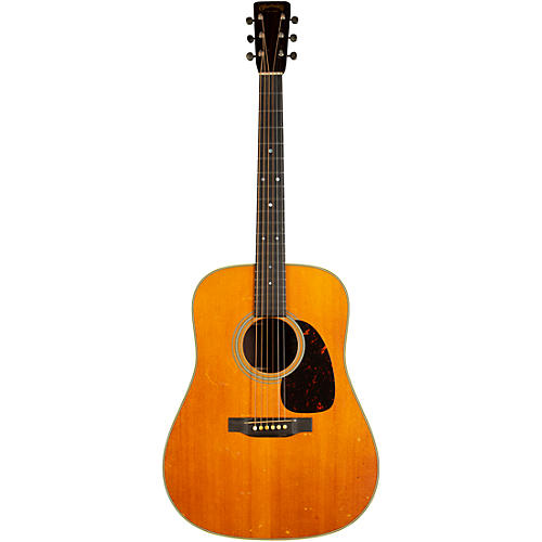 Martin Rich Robinson Custom Signature Edition D-28 Dreadnought Acoustic Guitar Natural