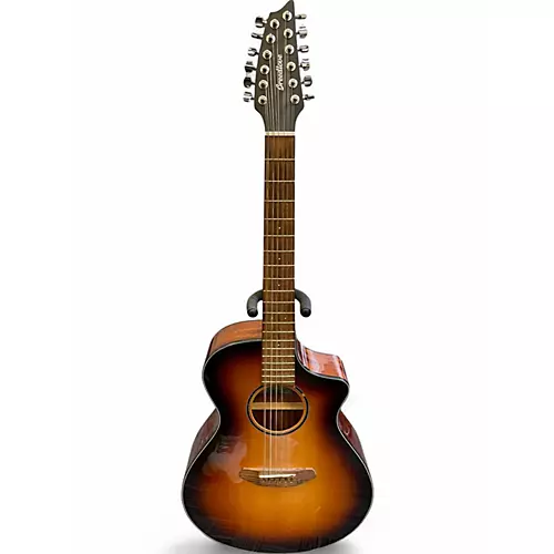 Used Breedlove DISCOVERY S CONCERT 12ST Sunburst 12 String Acoustic Electric Guitar Sunburst