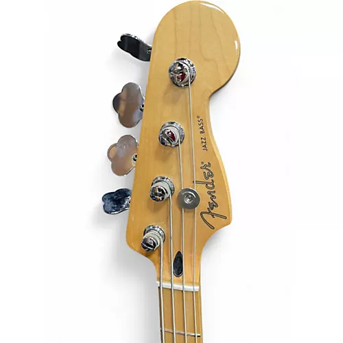 Used Fender Player Jazz Bass Blue Burst Electric Bass Guitar Blue Burst