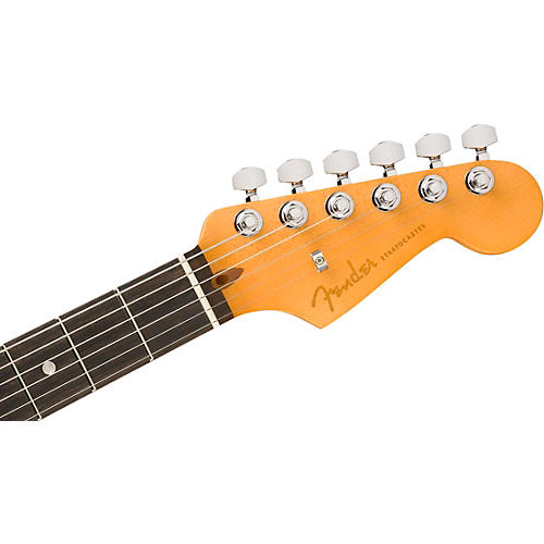 Fender American Ultra II Stratocaster HSS Ebony Fingerboard Electric Guitar Texas Tea