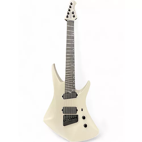 Used Ernie Ball Music Man KAIZEN WHITE Solid Body Electric Guitar WHITE
