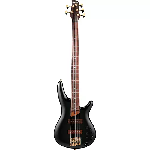 Ibanez Prestige SR3505 5-String Electric Bass Guitar Black