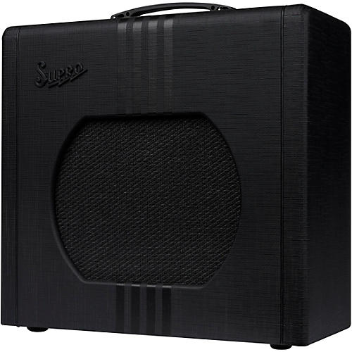 Supro 1822 Delta King 12 15W 1x12 Tube Guitar Amp Black