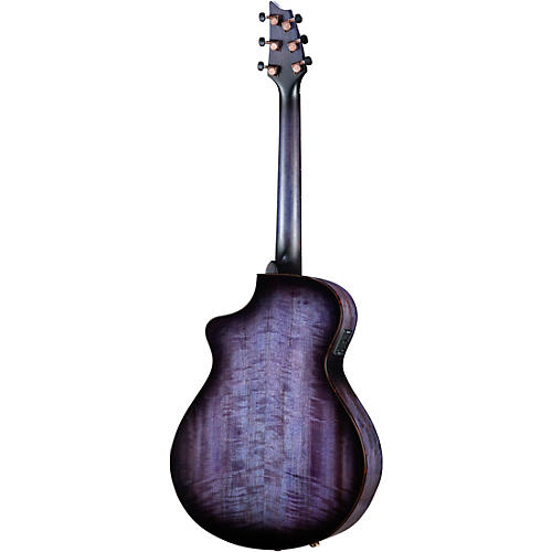 Breedlove Pursuit Exotic S CE Concert Acoustic-Electric Guitar Blackberry