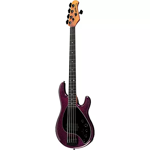 Ernie Ball Music Man DarkRay 5 H Ebony Fingerboard 5-String Electric Bass Dark Rainbow