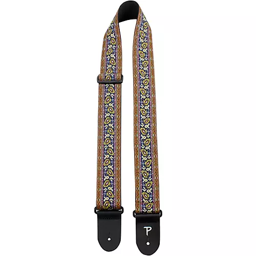Perri's Floral Paisley Jacquard Guitar Strap 2 in.