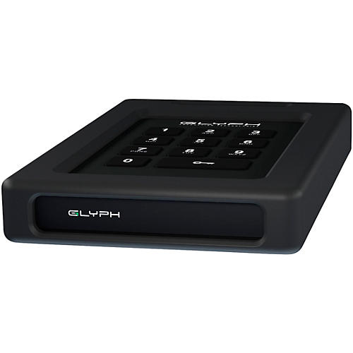 Glyph SecureDrive+ Professional Encrypted Hard Drive with Keypad 4 TB