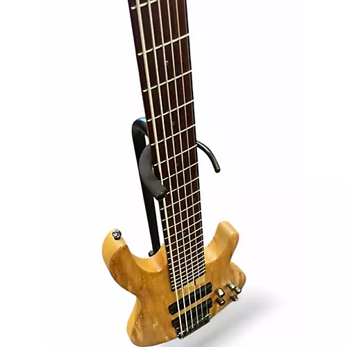 Used ESP LTD B206SM 6 String Natural Electric Bass Guitar Natural