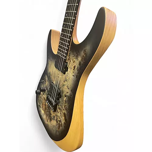 Used Schecter Guitar Research Reaper 6 Left Handed Charcoal Electric Guitar Charcoal