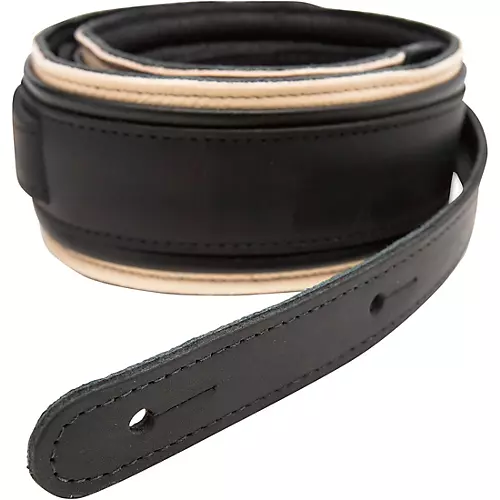 Taylor American Dream Leather Strap White/Black 2.5 in.