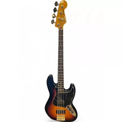Used Fender Modern Player Jazz Bass 3 Tone Sunburst Electric Bass Guitar 3 Tone Sunburst