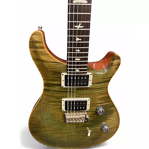 Used PRS CE24 TRAMPAS GREEN Solid Body Electric Guitar TRAMPAS GREEN
