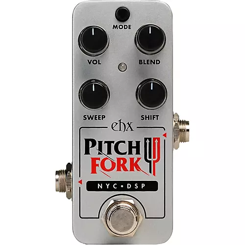 Electro-Harmonix Pico Pitch Fork Pitch Shifter Effects Pedal Silver