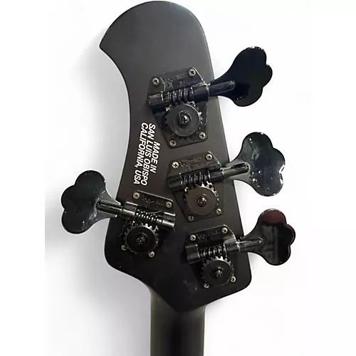 Used Ernie Ball Music Man StingRay 3 EQ HH Black Electric Bass Guitar Black