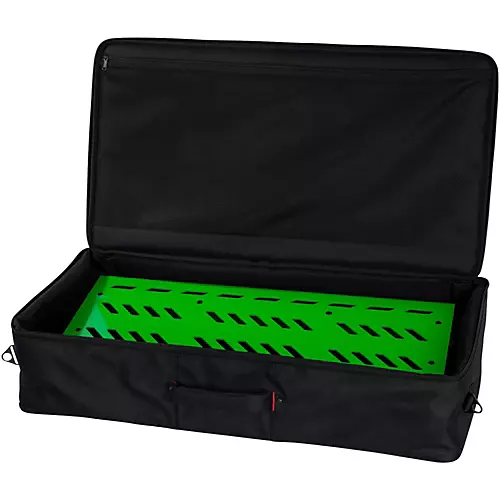 Gator Green Aluminum Pedalboard XL With Carry Bag