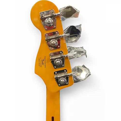 Used Squier Classic Vibe 70s Jazz Bass Natural Electric Bass Guitar Natural