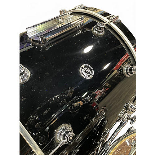 Used DW 4 Piece Performance Series Black Mirra Drum Kit Black Mirra