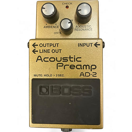 Used BOSS AD2 Acoustic Preamp Guitar Preamp