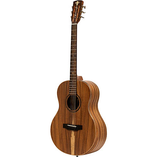 CRAFTER Big Mino All-Koa Left-Handed Acoustic-Electric Guitar Natural