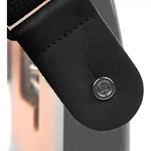 D'Addario Metal Guitar Strap Buttons Black