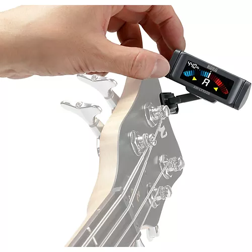 KORG AW-LT100B Clip-On Bass Tuner Black