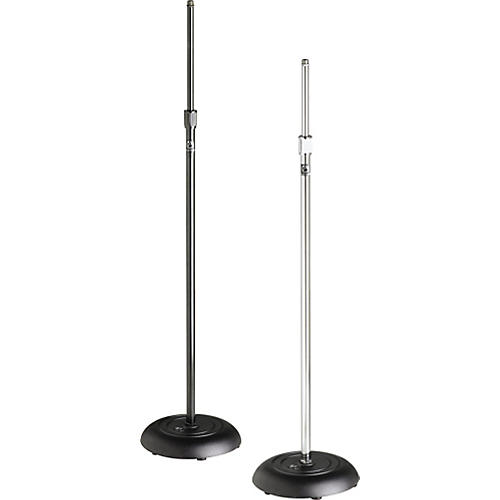 Atlas Sound MS-10C Round Base All-Purpose Mic Stand Chrome
