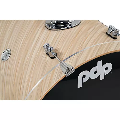 PDP by DW Concept Maple 3-Piece Rock Shell Pack With Chrome Hardware Twisted Ivory