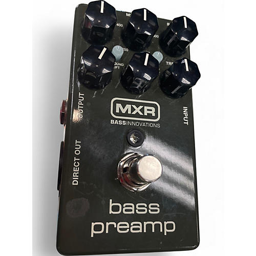 Used MXR BASS PREAMP Bass Effect Pedal