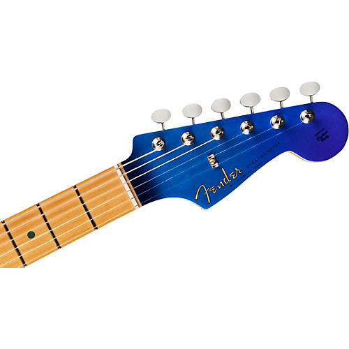 Fender H.E.R. Stratocaster Artist Signature Electric Guitar Blue Marlin