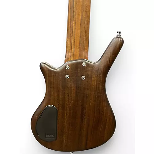 Used Warwick Teambuilt Thumb BO 6 Nirvana Transparent Black Stain Electric Bass Guitar Nirvana Transparent Black Stain