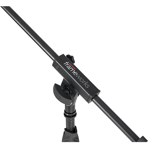 Gator Frameworks GFW-MIC-2110 Deluxe Tripod Mic Stand with Single Section Boom
