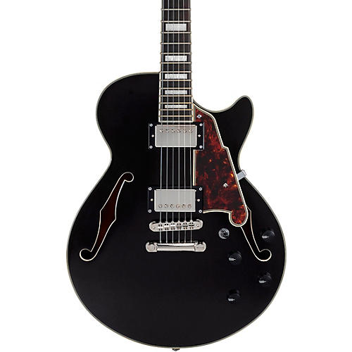 D'Angelico Premier SS Semi-Hollow Electric Guitar With Stopbar Tailpiece Brown Burst