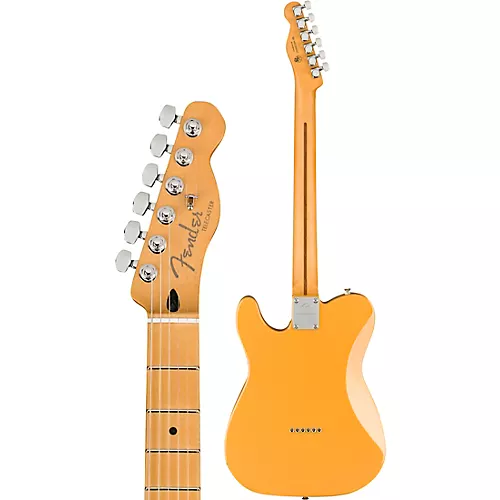 Fender Player Plus Nashville Telecaster Maple Fingerboard Electric Guitar Butterscotch Blonde