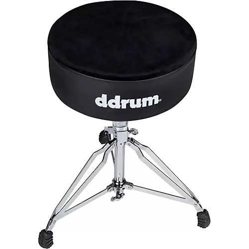 Ddrum Velvet Top FAT Throne Black