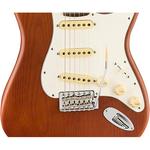 Fender American Performer Timber Stratocaster Sassafras Electric Guitar Mocha