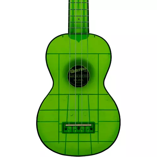 Kala KA-WMT Soprano Waterman Ukulele Transparent Cobalt Blue
