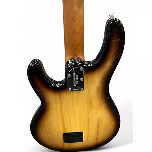 Used Ernie Ball Music Man StingRay Special 4H Burnt Ends Electric Bass Guitar Burnt Ends