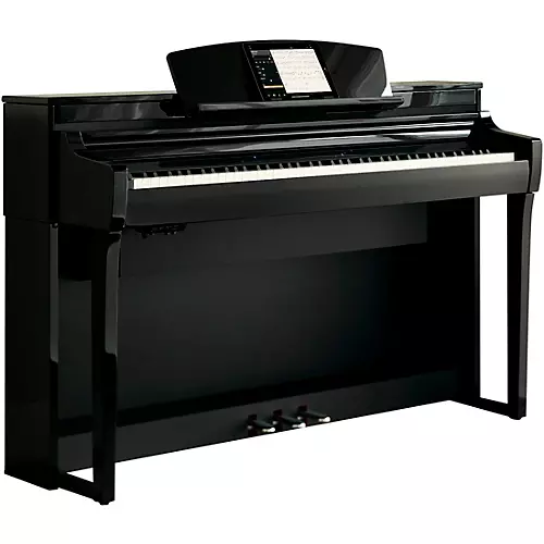 Yamaha Clavinova CSP-295 Digital Upright Piano With Bench Polished White