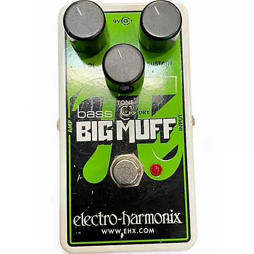 Used Electro-Harmonix BASS BIG MUFF PI NANO Bass Effect Pedal