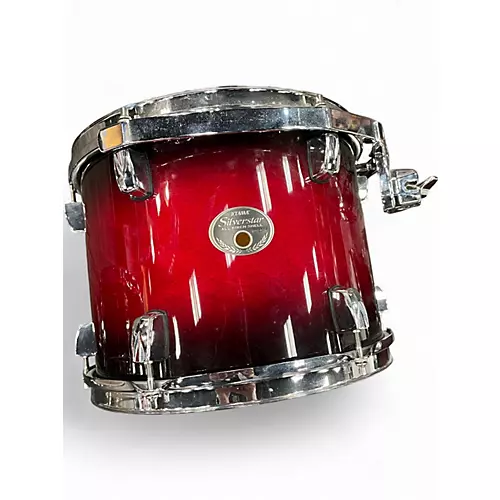 Used TAMA 5 Piece Silverstar Red to Black Fade Drum Kit Red to Black Fade
