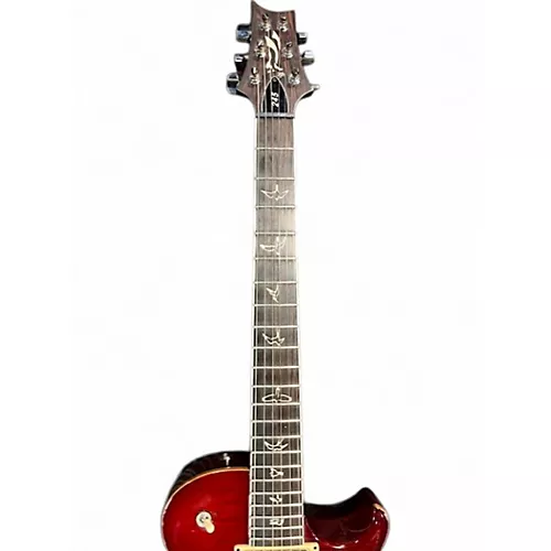 Used 2010 PRS 25th Anniversary SC245 Amber Solid Body Electric Guitar Amber