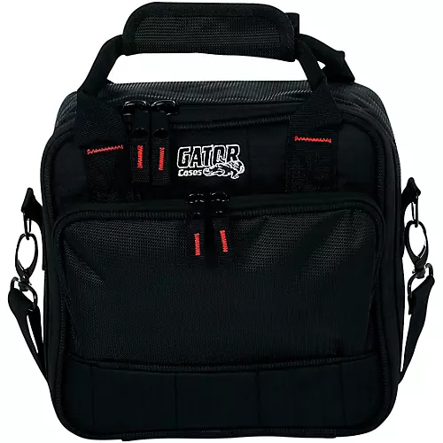 Mackie MobileMix 8-Channel USB-Powerable Mixer With Thrash212 GO Speaker, Roadrunner Bag, e835 Microphone, Stand, and Cable